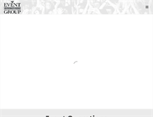 Tablet Screenshot of eventoperationsgroup.com